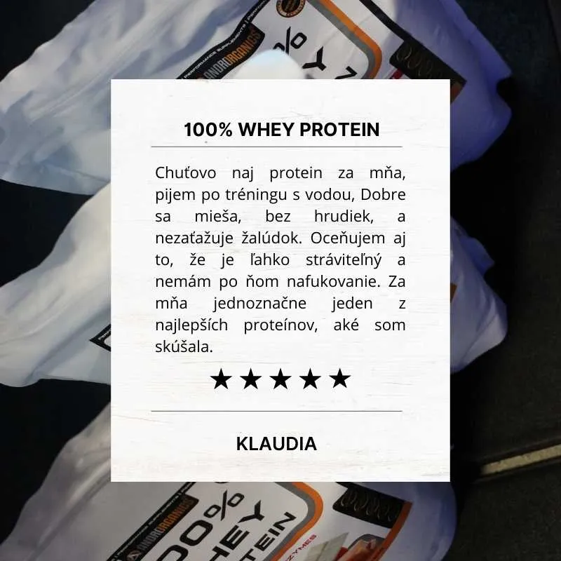 100% Whey Protein - vanilka
